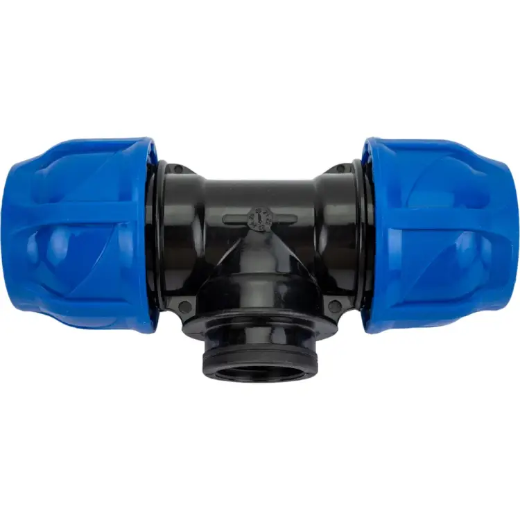 Компрессионный тройник TEBO T-ПНД.Тр.4.25-12.CN