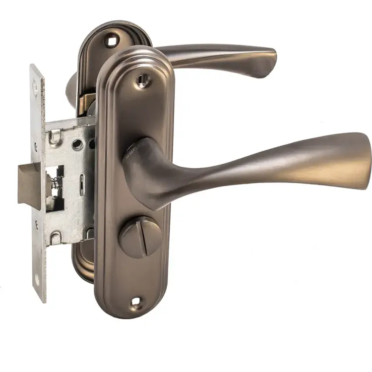 Левая комплект дверной фурнитуры БУЛАТ ЗЩ1-Д03.03 (Л) НОМОС 13961