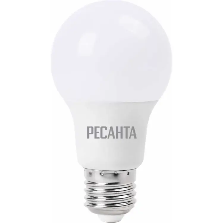 Светодиодная лампа Ресанта LL-R-A65-15W-230-3K-E27 76/1/19