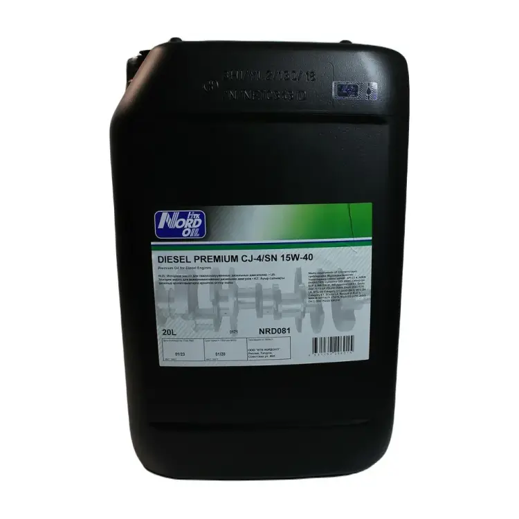 Моторное масло NORD OIL Diesel Premium 15W-40 CJ-4/SN NRD081
