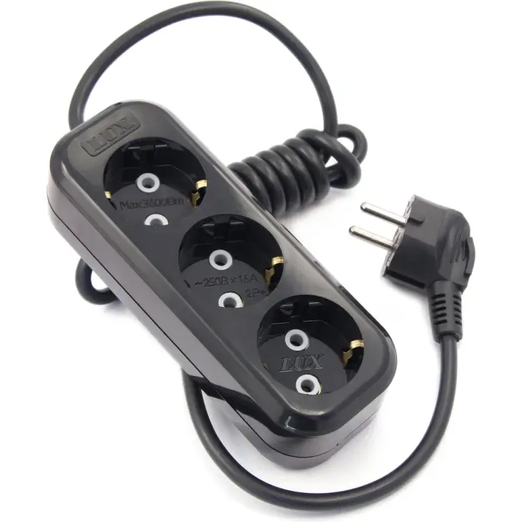 Сетевой удлинитель LUX У3-Е-05 4606400418986 Сетевой удлинитель LUX У3-Е-05 4606400418986
