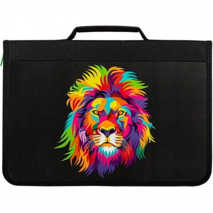Папка для труда BRAUBERG Colorful lion