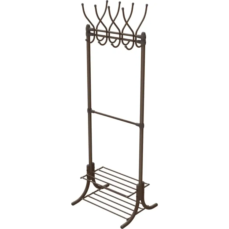 Гардеробная вешалка Nika НИКА ВГП60-8 ВГП60-8/К коричневый