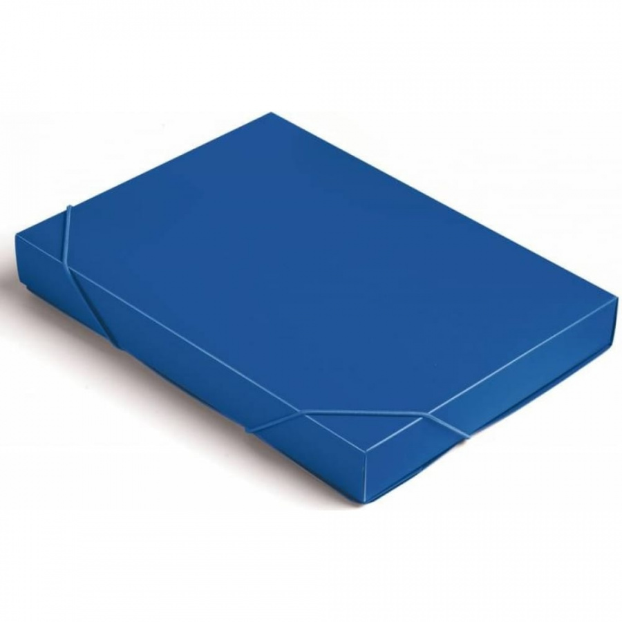 Папка-короб Бюрократ BA40/07BLUE