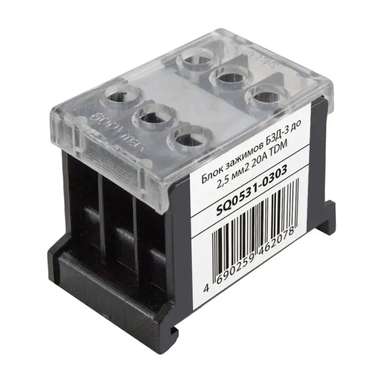 Блок зажимов TDM ELECTRIC БЗД-3 SQ0531-0303