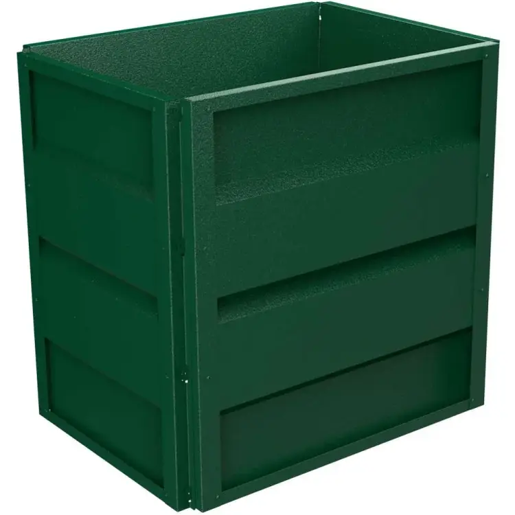 Готовая оцинкованная грядка на дачу Delta-Park GW 30013GW_5070Gr