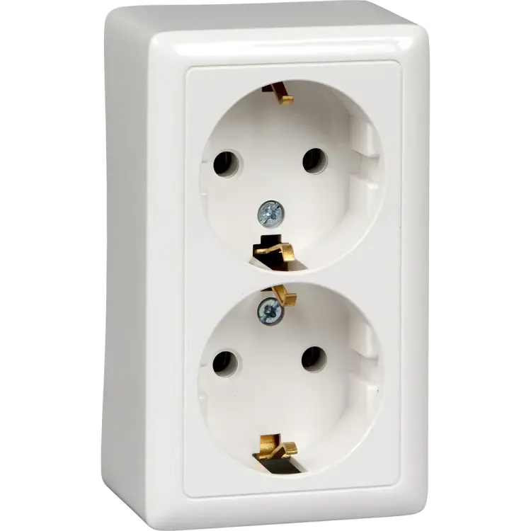 Двойная розетка Systeme Electric ХИТ RA16-238-B