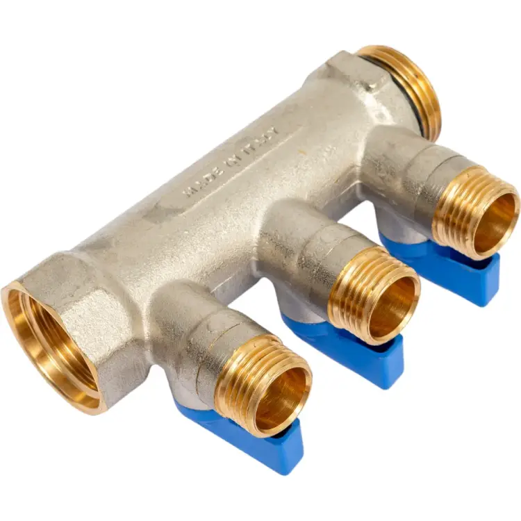 Коллектор с шаровыми кранами STOUT Smb 6211 011203 RG0091AACQMBJO