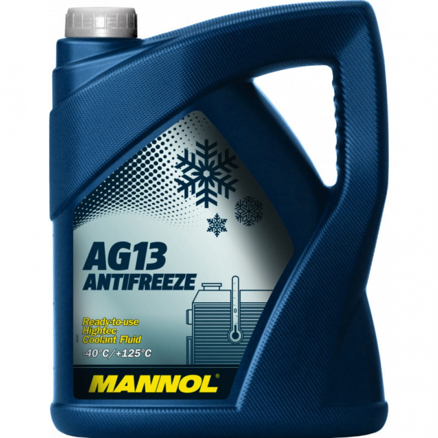 Готовый раствор охлаждающая жидкость MANNOL ANTIFREEZE HIGHTER AG13