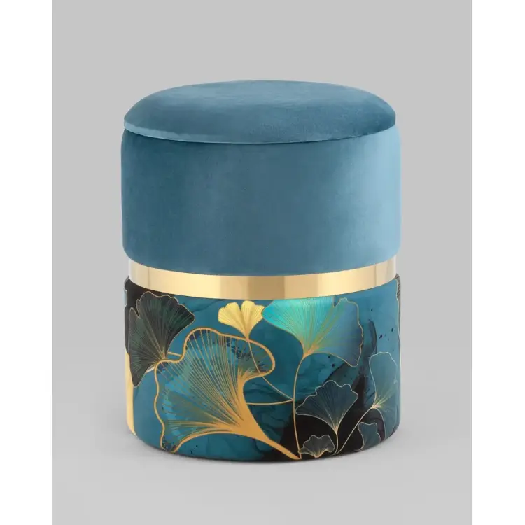 Пуф Стул Груп Кэрри с ящиком, велюр Gingko 19A060VAF-8167-66/fl Пуф Стул Груп Кэрри с ящиком, велюр Gingko 19A060VAF-8167-66/fl