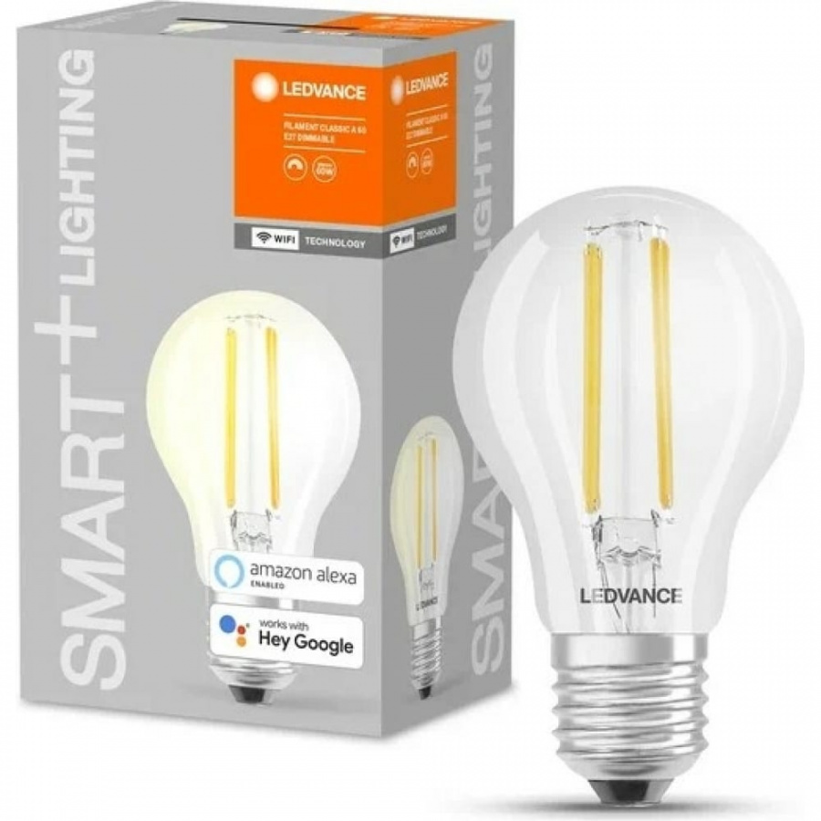 Лампа LEDVANCE SMART+ Filament Classic Dimmable
