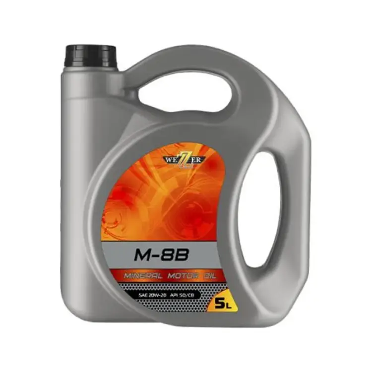 Минеральное моторное масло WEZER М8В 4608585
