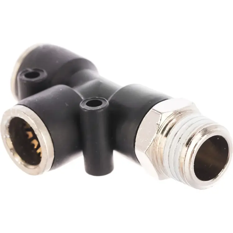 Т-образный фитинг для пластиковых трубок Rockforce RF-SPD08-02(2164) Т-образный фитинг для пластиковых трубок Rockforce RF-SPD08-02(2164)