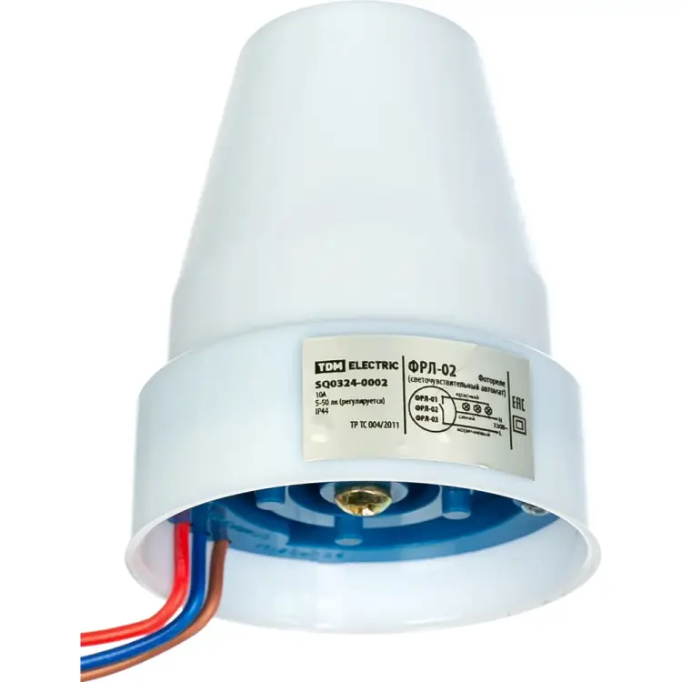 Фотореле TDM ELECTRIC ФРЛ-02 SQ0324-0002