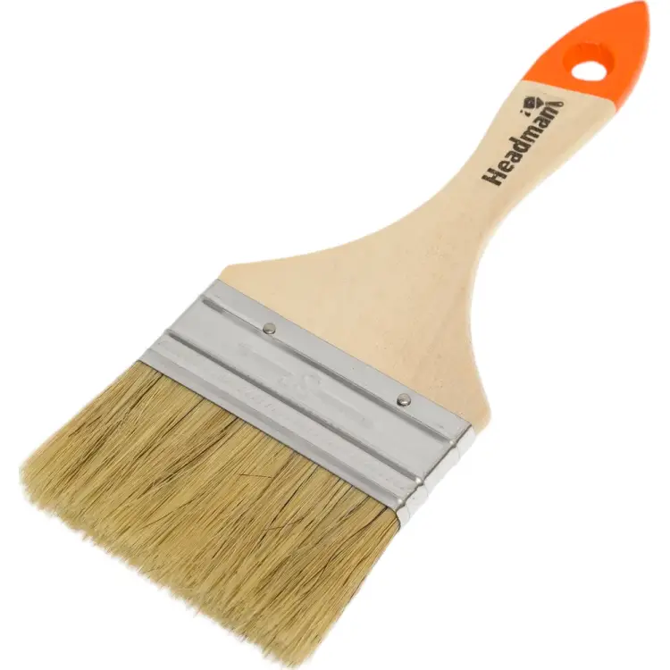 Малярная плоская кисть HEADMAN Бейсик 682-006