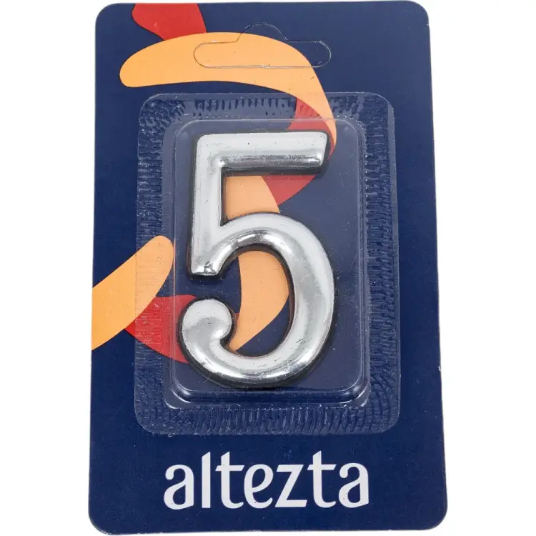 Дверная цифра Левша 5 ALTEZTA У4-9095.Х