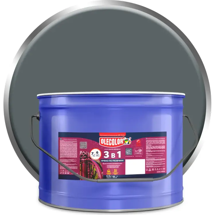 Грунт-эмаль по ржавчине Olecolor 4300005958 Грунт-эмаль по ржавчине Olecolor 4300005958