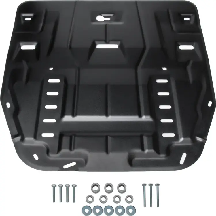 Увеличенная защита картера и КПП для Hyundai Sonata VIII 2019-/Kia K5 2020- Rival 111.2860.1