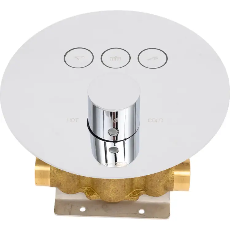 Термостатический смеситель для ванны и душа WasserKraft Thermo Dinkel 5844