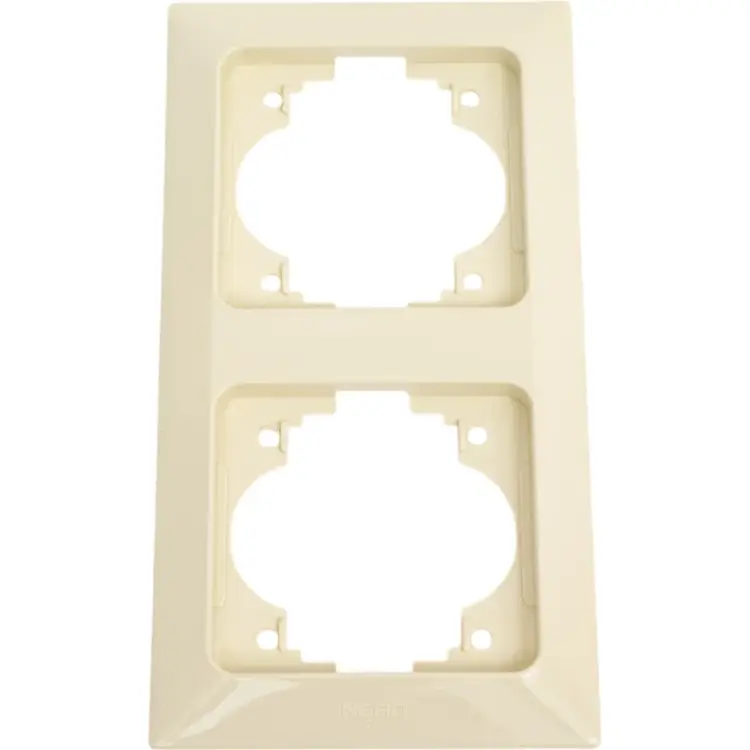 Вертикальная двухместная рамка NE-AD Aras 93-11-61