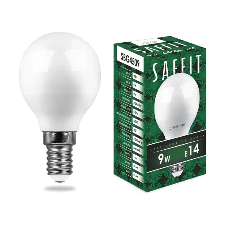 Светодиодная лампа SAFFIT SBG4509 55125