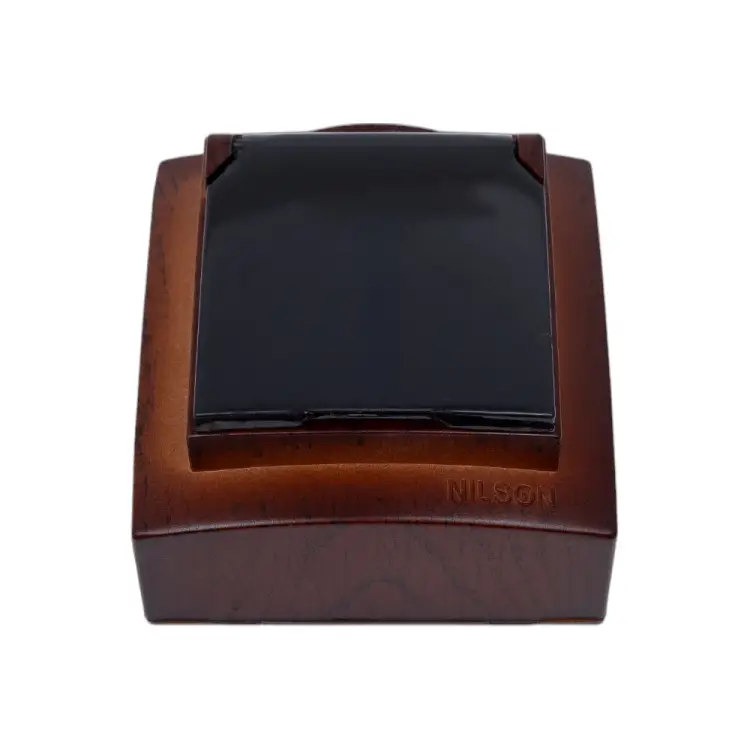 Розетка Nilson Themis wood 26271018