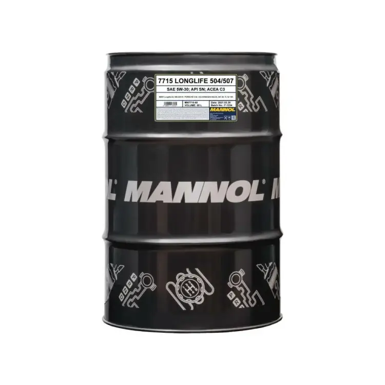 Синтетическое моторное масло MANNOL LONGLIFE 504/507 5W-30 7003