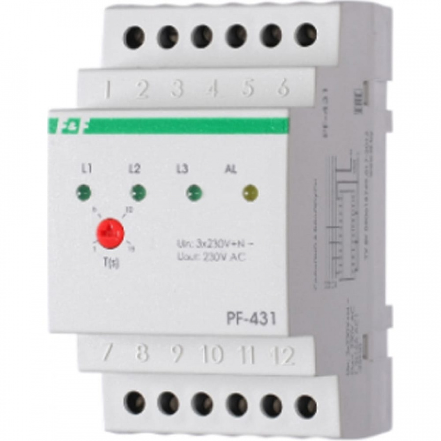 Автоматический переключатель фаз Евроавтоматика F&F PF-431