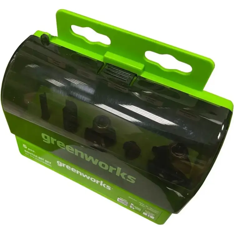 Набор фрез для фрезера GreenWorks 2953207 Набор фрез для фрезера GreenWorks 2953207