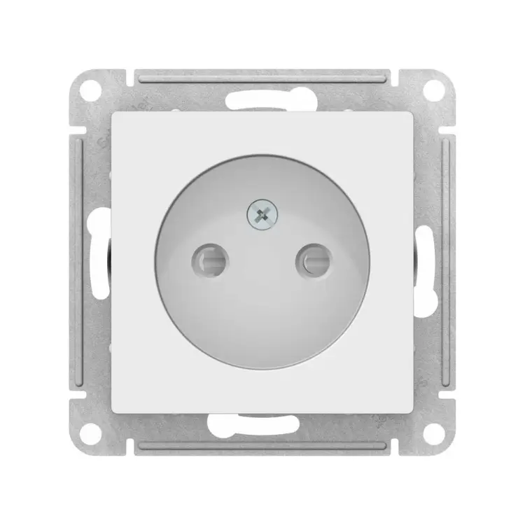Одноместная розетка Systeme Electric СП ATLAS DESIGN 1240151
