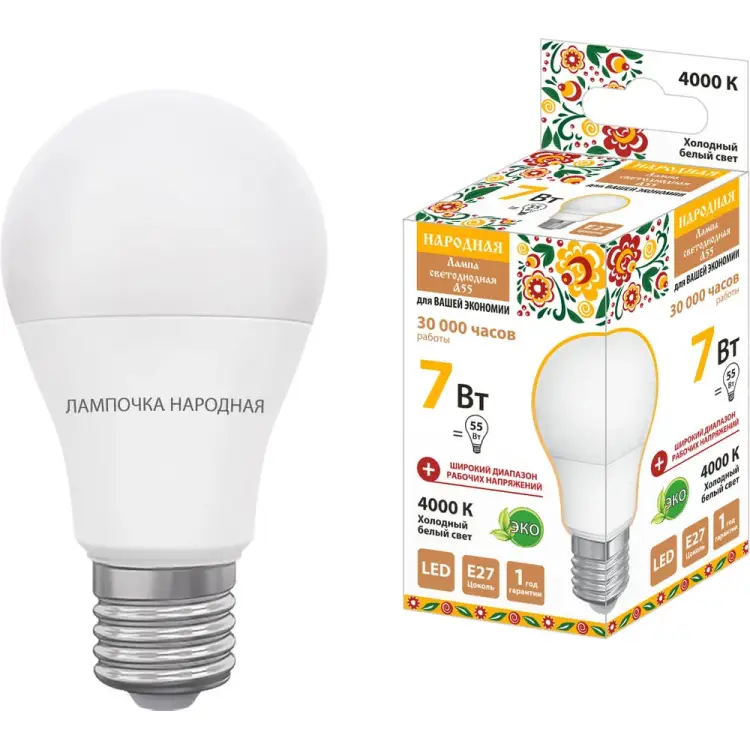 Светодиодная лампа TDM ELECTRIC SQ0340-1506