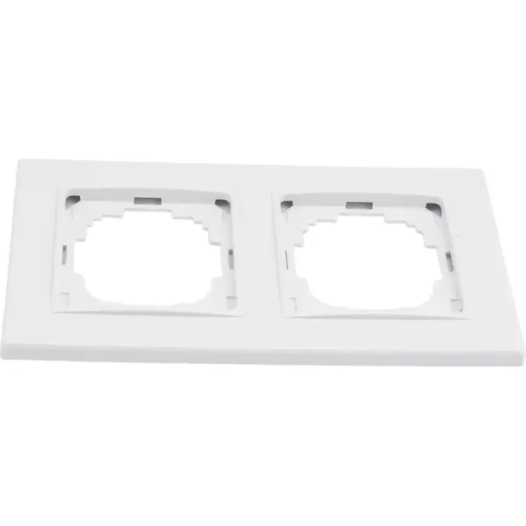 Двухместная рамка Nilson Alegra naturel 25110092