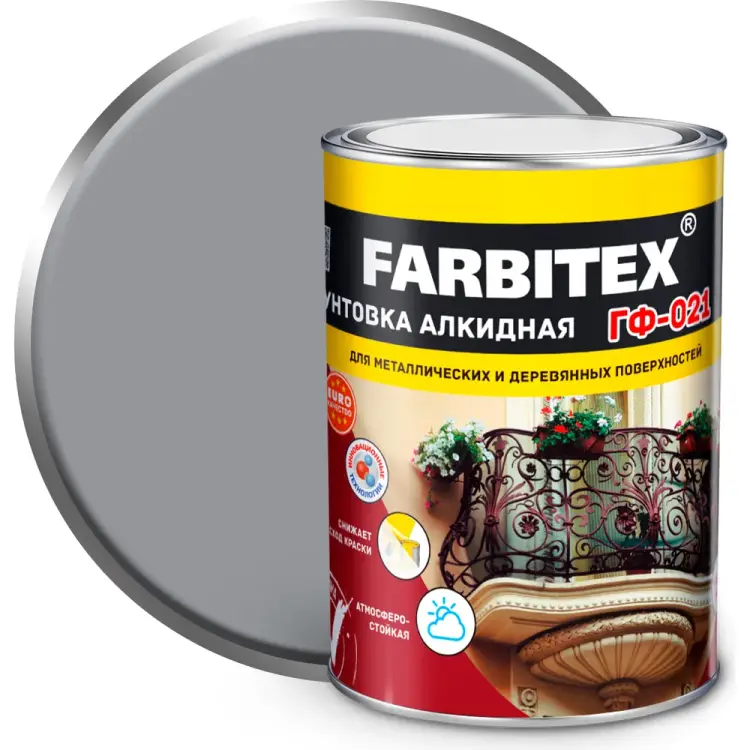 Грунтовка Farbitex ГФ-021 4300005989