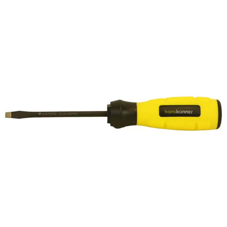 Шлицевая отвертка Hanskonner HK1040-16-SL6-100 Шлицевая отвертка Hanskonner HK1040-16-SL6-100