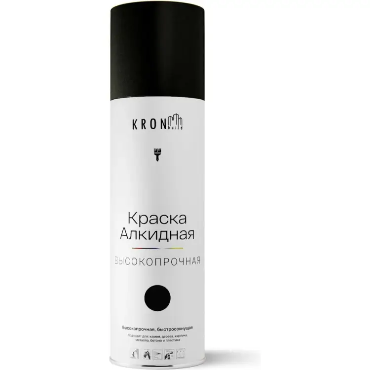 Эмаль алкидная Kronbuild SPA9005M Эмаль алкидная Kronbuild SPA9005M
