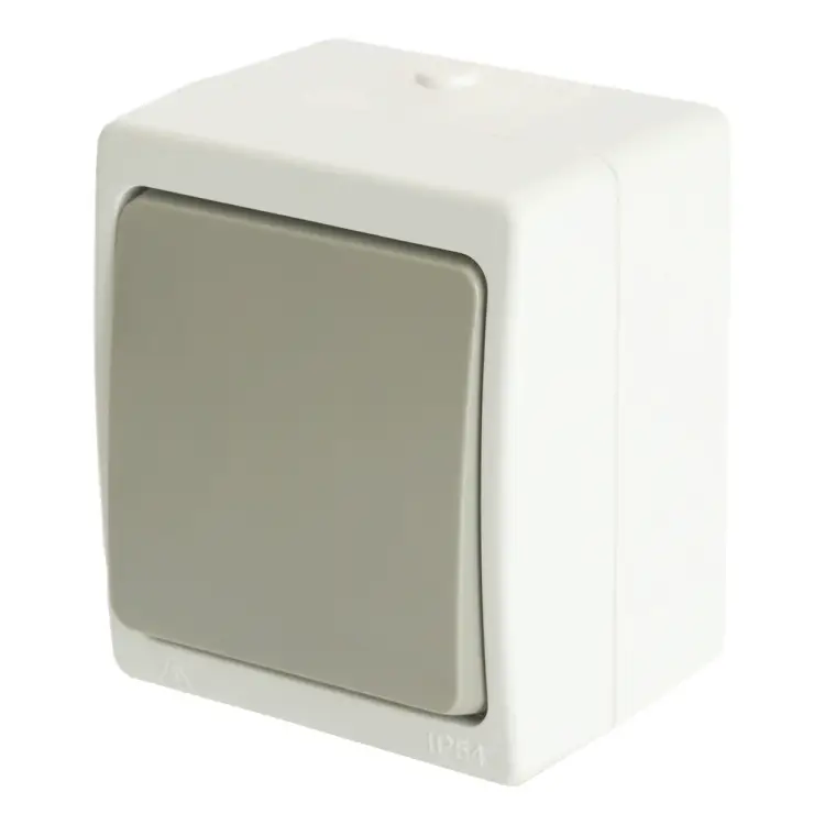 1-клавишный переключатель STEKKER Велена 49732