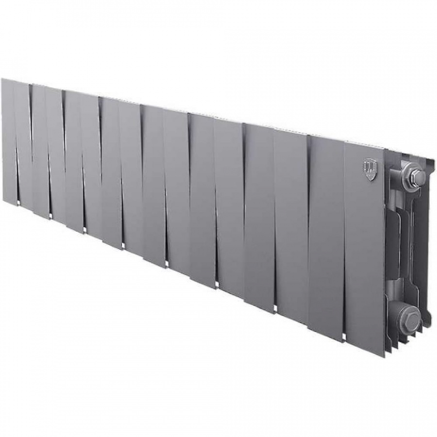 Биметаллический радиатор Royal Thermo PianoForte 200/Silver Satin