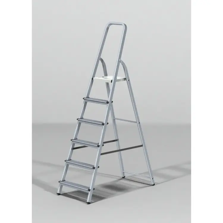 Алюминиевая односторонняя лестница-стремянка STARTUL ST9940-06 Алюминиевая односторонняя лестница-стремянка STARTUL ST9940-06