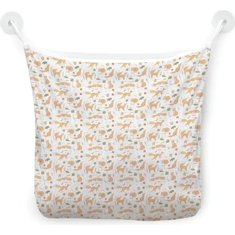 Настенная сетка-органайзер для ванной для игрушек JOYARTY Рыжая лисичка tgb_79744