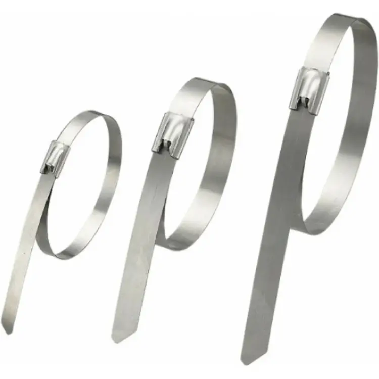 Стальной кабельный хомут Экопласт 45330