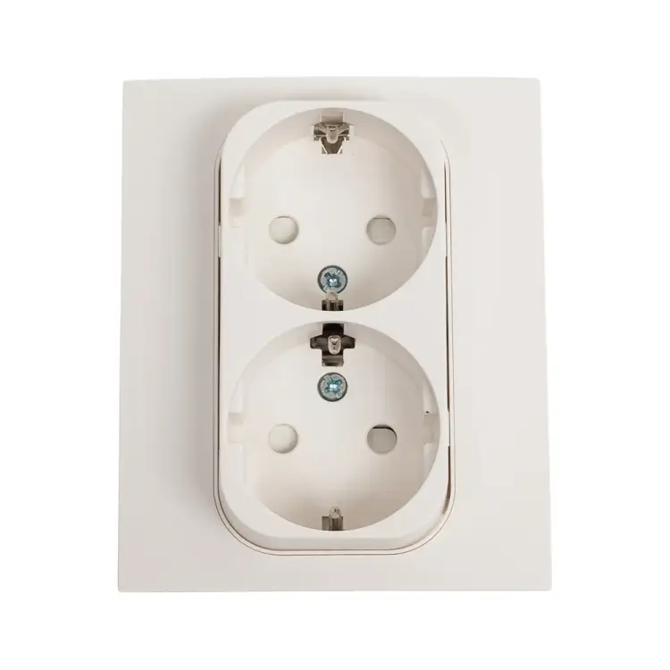 Двухместная розетка EKF PROxima Стокгольм EXR16-128-10