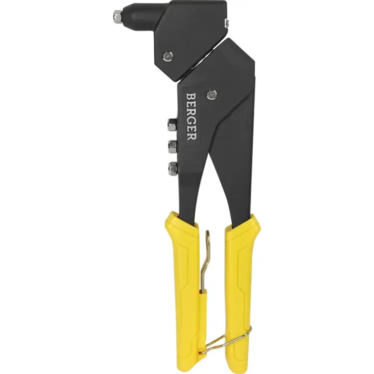 Литой усиленный поворотный заклепочник для вытяжных заклепок Berger BG BG4001 Литой усиленный поворотный заклепочник для вытяжных заклепок Berger BG BG4001