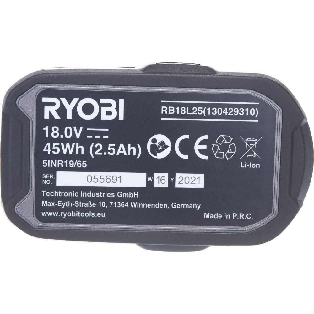 Аккумулятор Ryobi ONE+ RB18L25