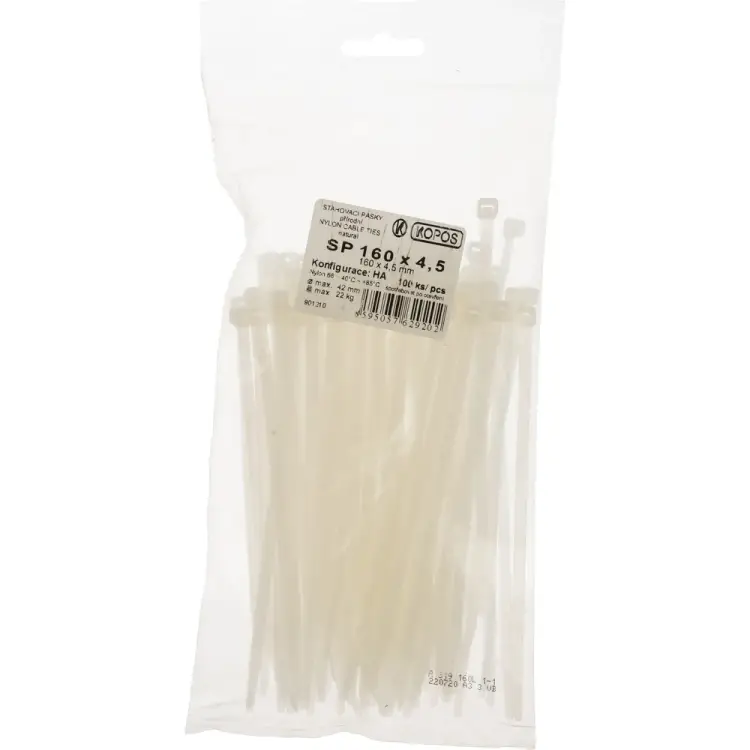 Полиамидный хомут KOPOS 160X4.5_HA