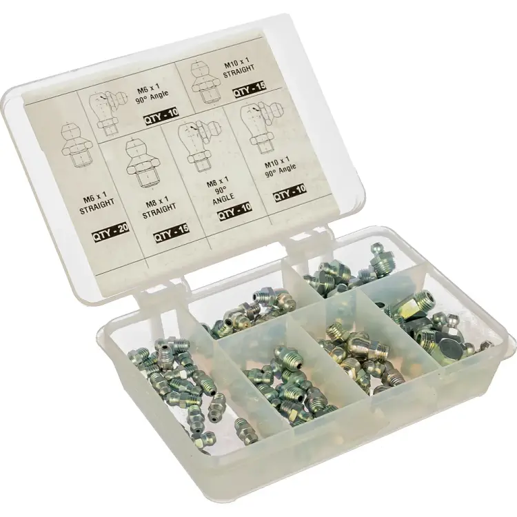 Набор сменных пресс-масленок Groz GFT/KIT/M-80 GR43973