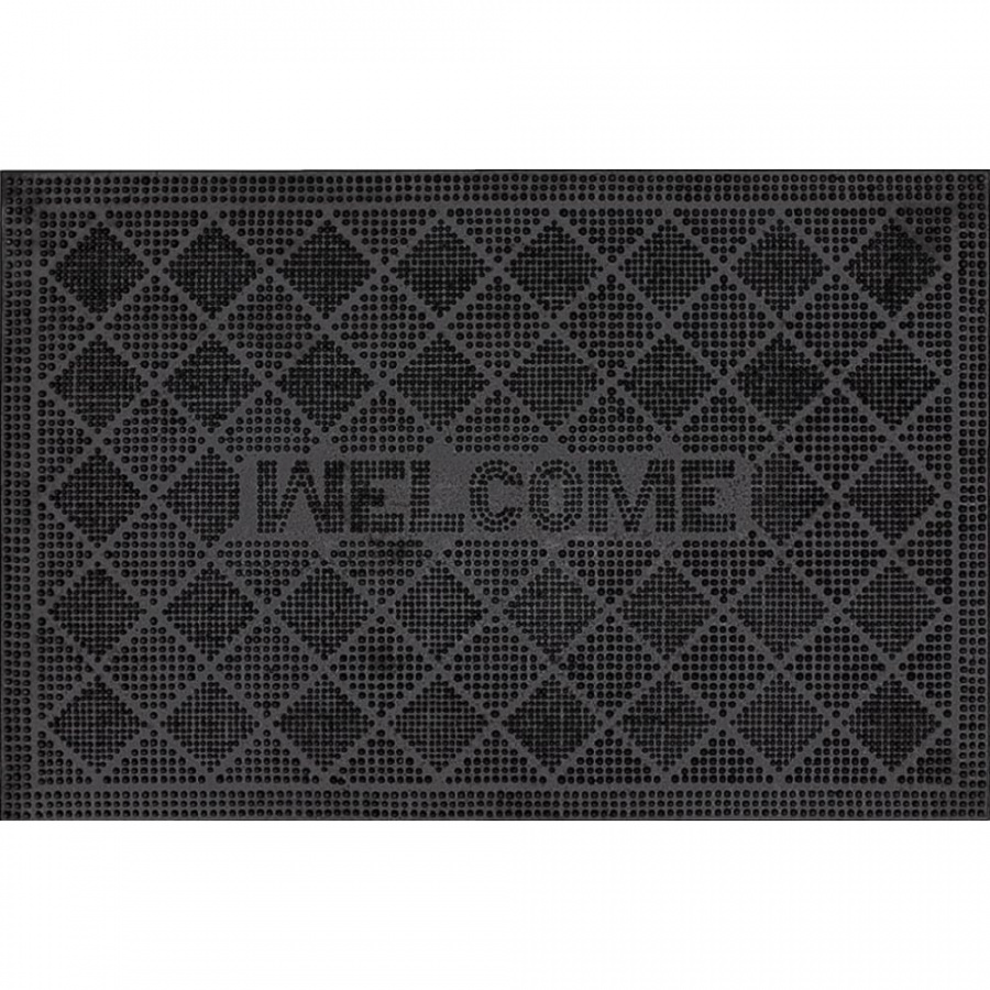 Придверный резиновый коврик ComeForte PIN MAT Welcome