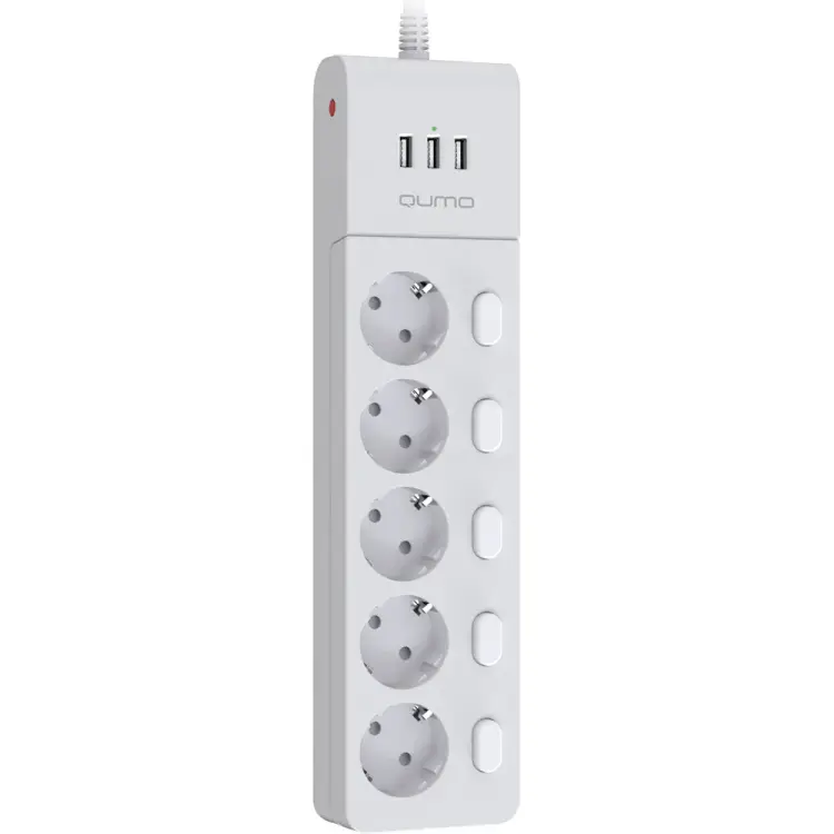 Сетевой фильтр QUMO Power Bar PRO 6SP4U P-000, 48580