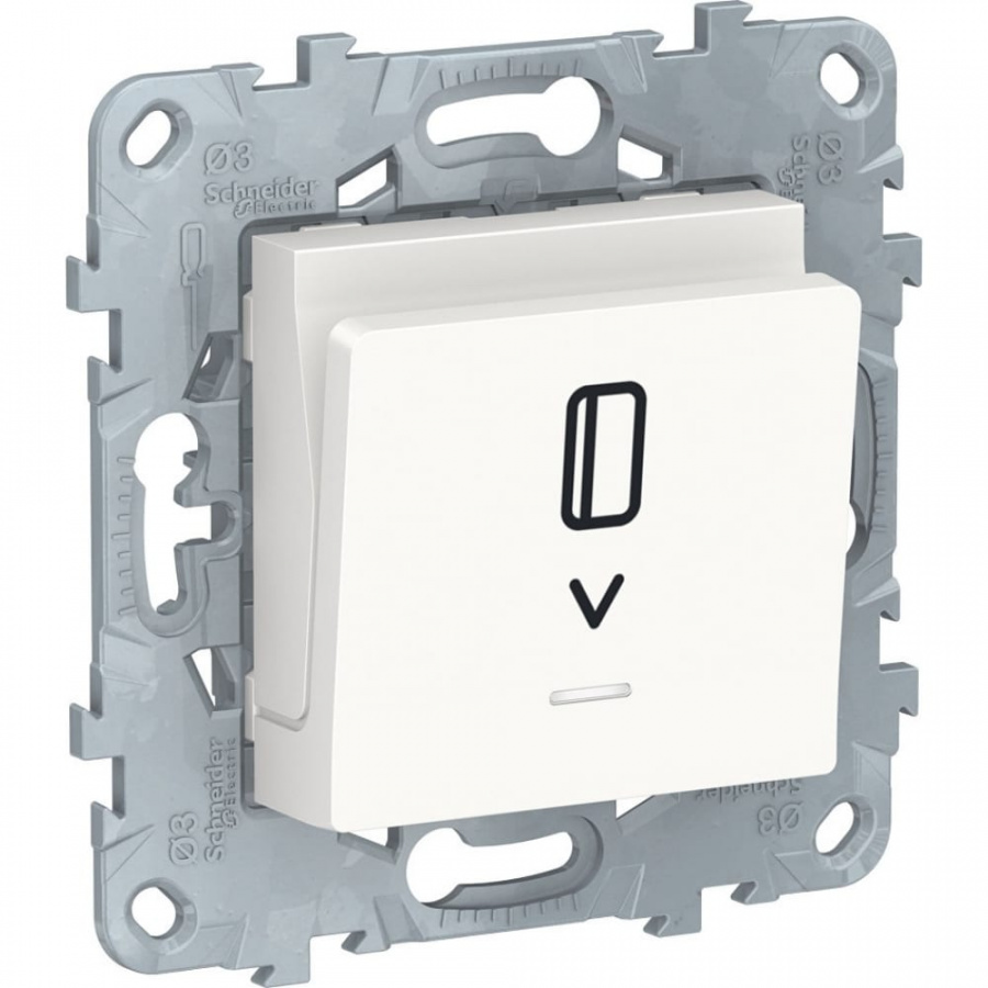 Карточный выключатель Schneider Electric UNICA NEW