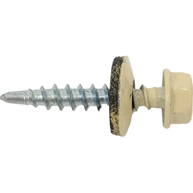 Кровельный саморез КРЕП-КОМП 4,8x29 RAL1015 светлая слоновая кость 250 шт. ск291015кф