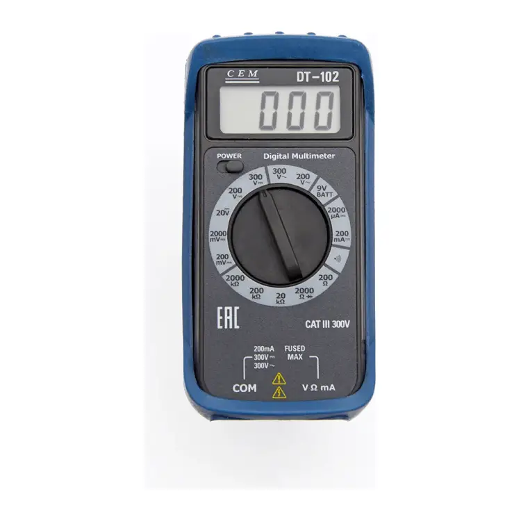 Карманный цифровой мультиметр СЕМ DT-102 481875